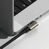 Kabel kątowy Ringke 3.2 gen. 2x2 USB-C, PD 3.1 240W 2m - czarny